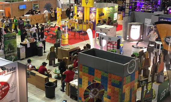 Feria IndicaSativaTrade 2017 stand Genehtik-Legalized