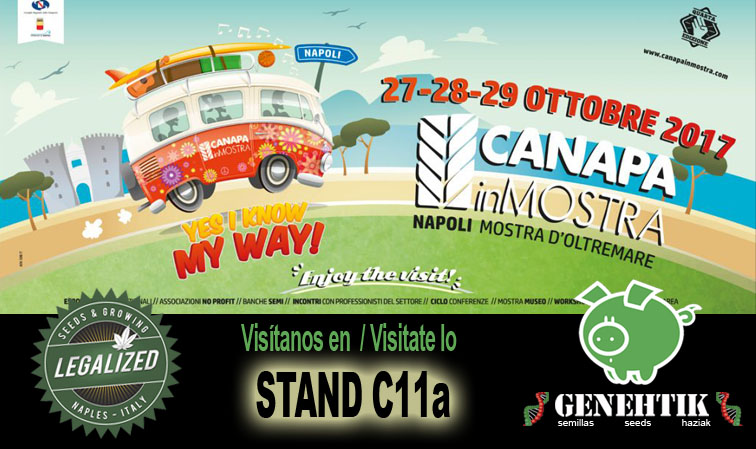 Feria del cannabis CanapaInMostra 2017